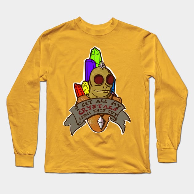 my crystal dealer Long Sleeve T-Shirt by LOST WORLD